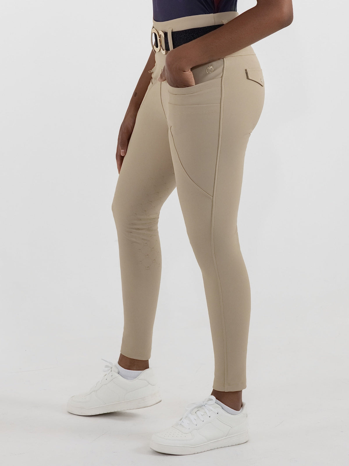 Dapplebay Winter Essential Silicone Full Seat Tights - Tan