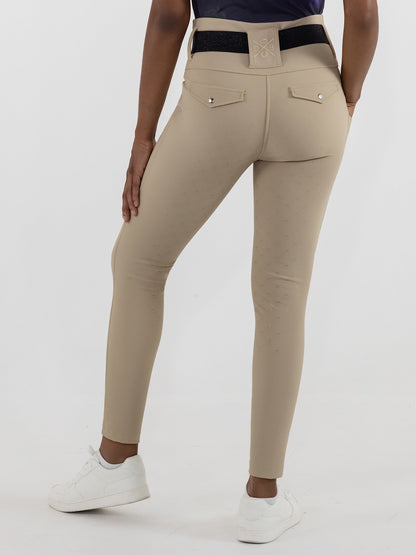 Dapplebay Winter Essential Silicone Full Seat Tights - Tan