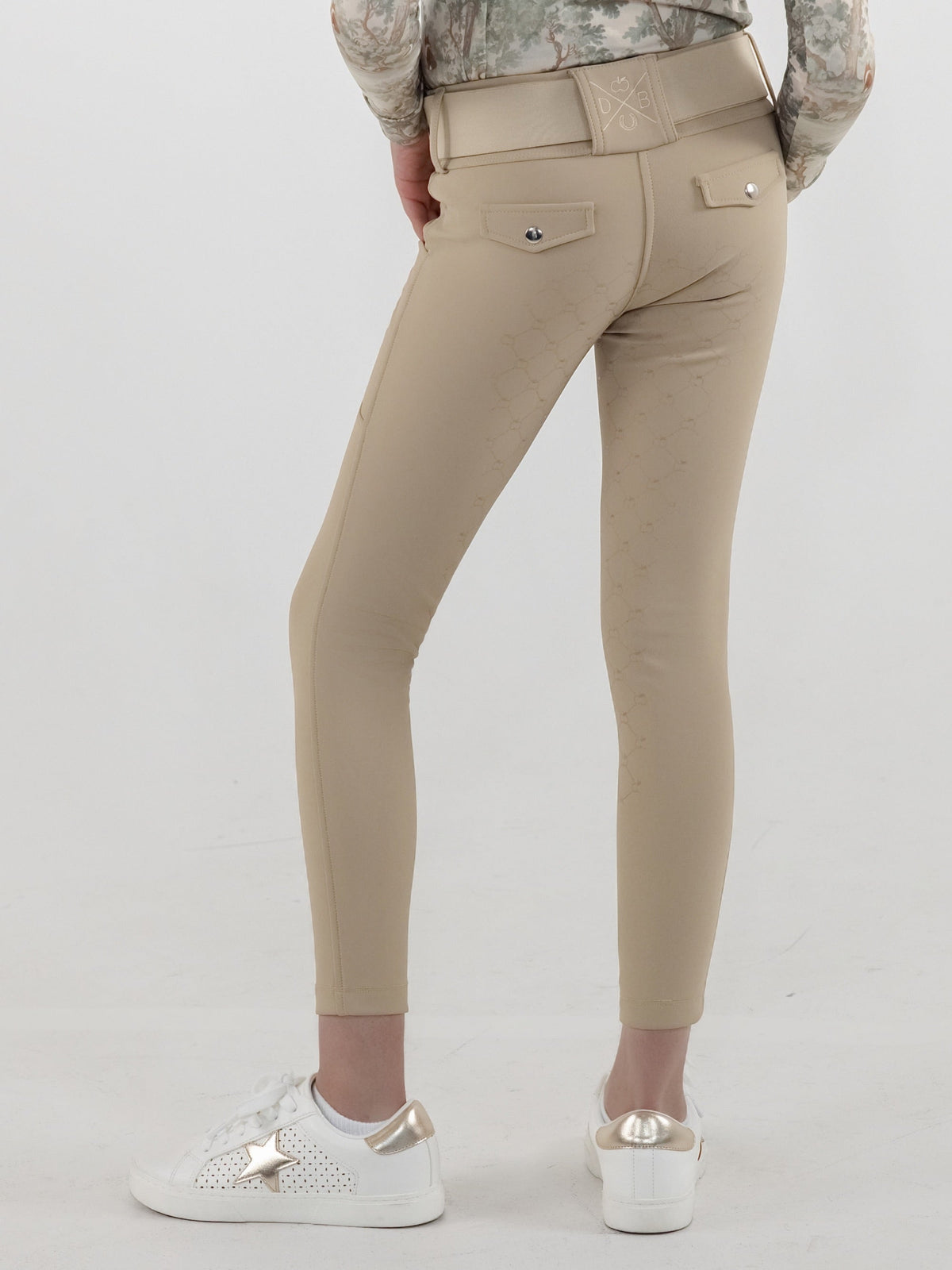 Dapplebay Kids Winter Essential Silicone Full Seat Tights - Heritage Tan