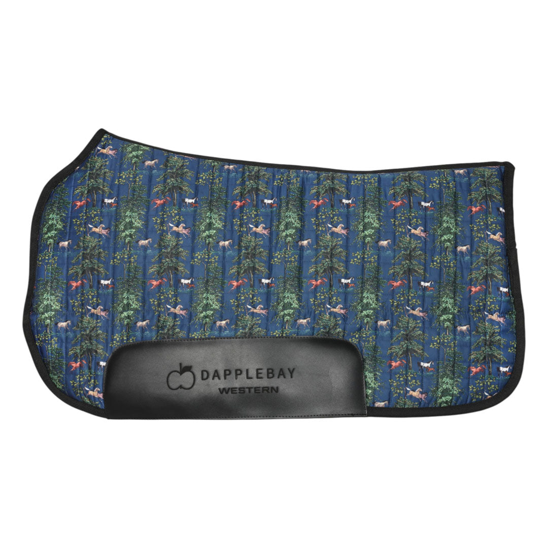 Dapplebay Autumn Toile Western Saddle Pad - Breeches.com