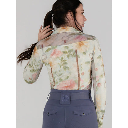 Dapplebay Vintage Floral Western Riding Top