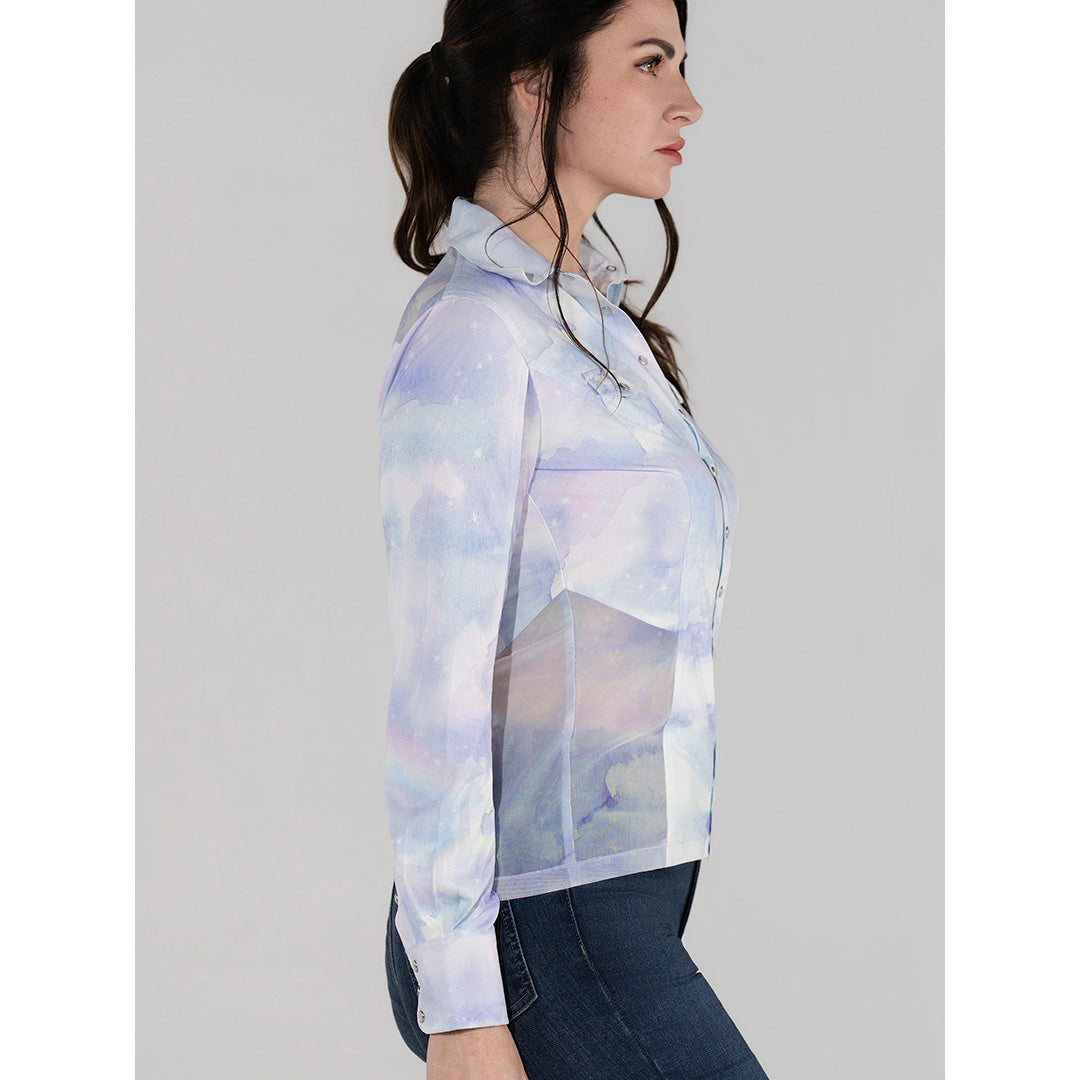 Dapplebay Opalite Skies Western Riding Top