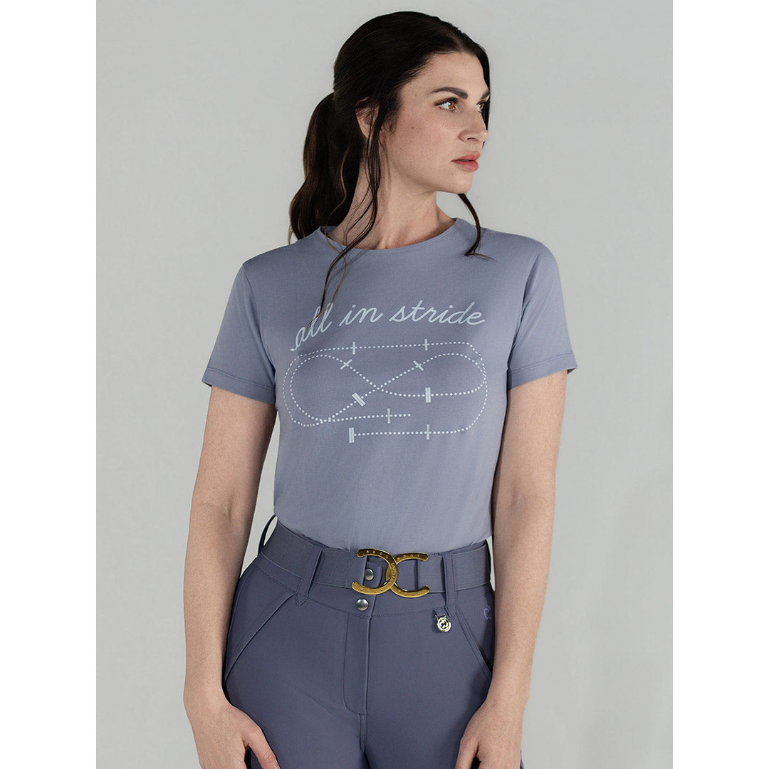 Dapplebay All In Stride Tee-Moonrise