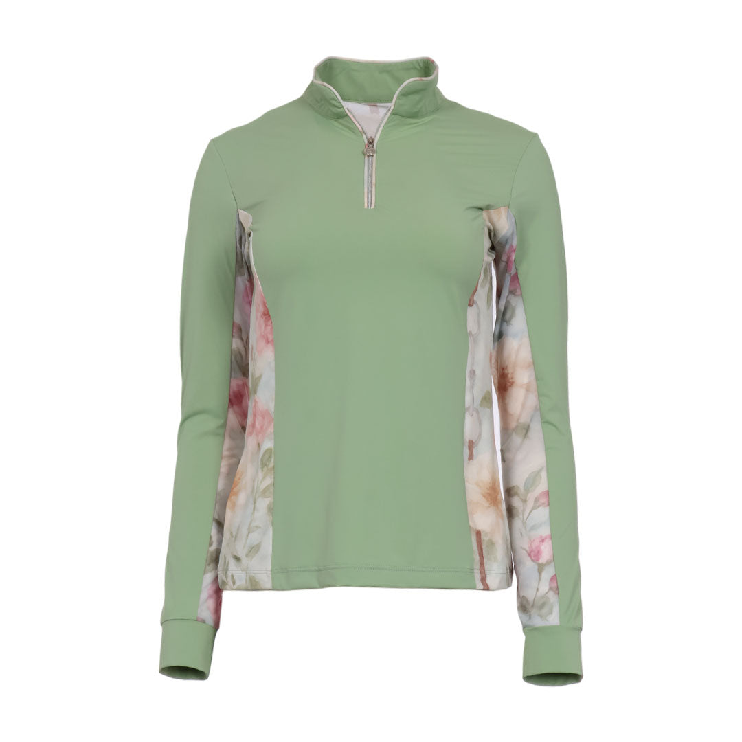 Dapplebay Grace 1/4 Zip LS Riding Top-Breeches.com