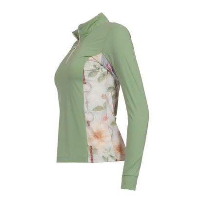 Dapplebay Grace 1/4 Zip LS Riding Top-Breeches.com