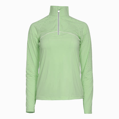 Dapplebay Lady 1/4 Zip Aircut LS Riding Top-Breeches.com