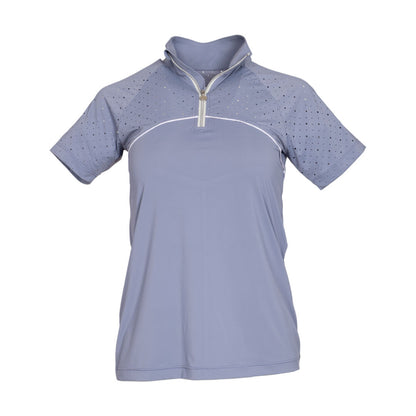 Dapplebay Lady 1/4 Zip Aircut SS Riding Top-Moonrise