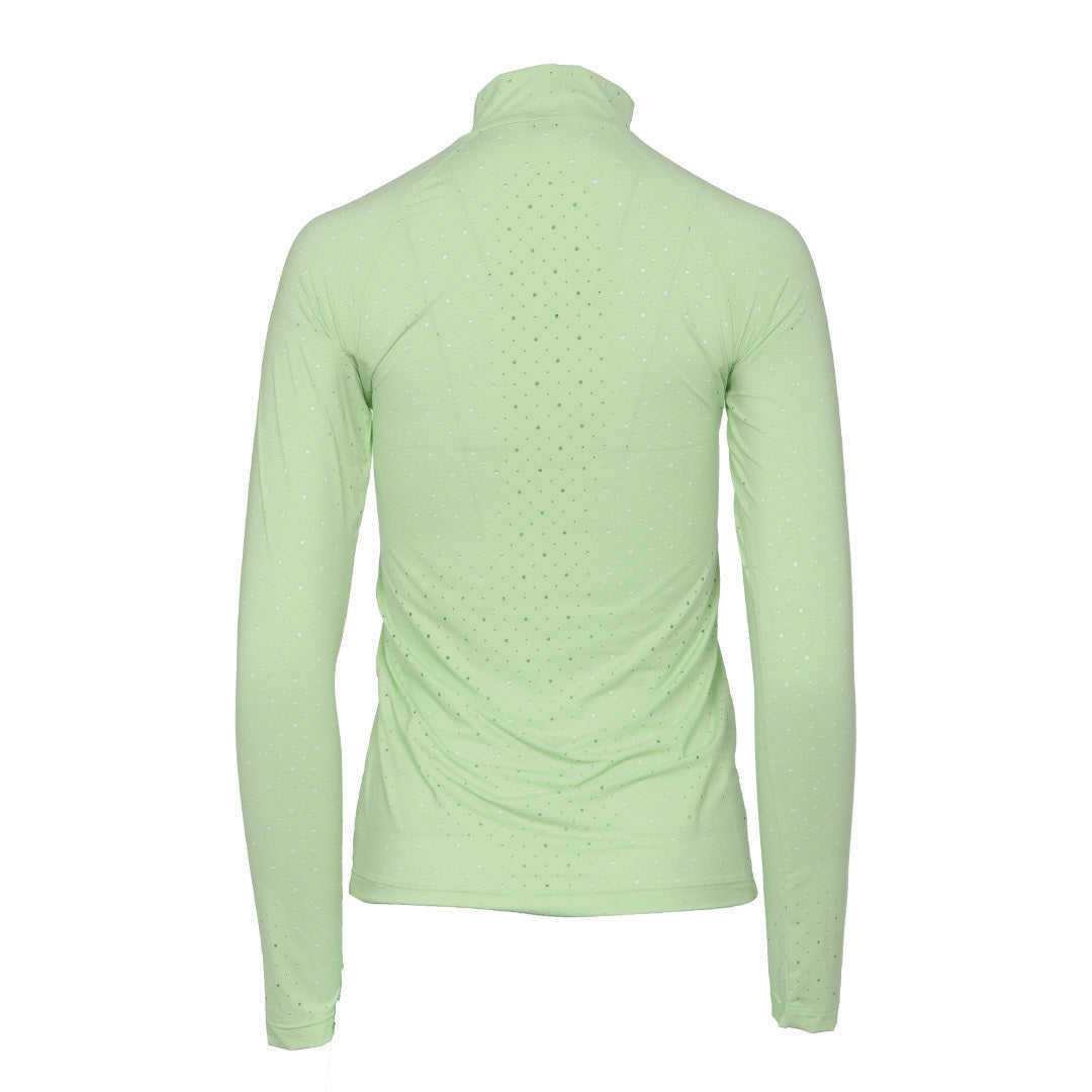 Dapplebay Aircut Mock Neck LS Top-Breeches.com