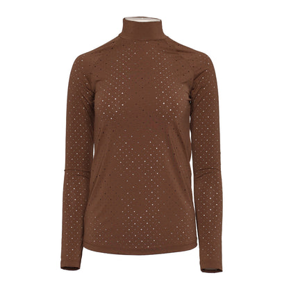 Dapplebay Aircut Mock Neck LS Top-Breeches.com