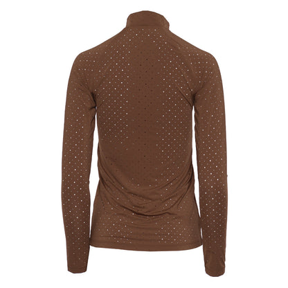 Dapplebay Aircut Mock Neck LS Top-Breeches.com