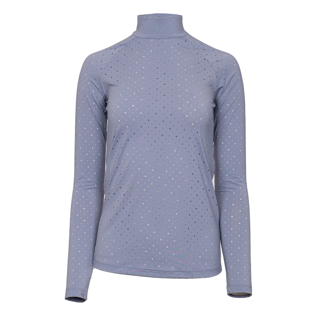 Dapplebay Aircut Mock Neck LS Top-Breeches.com