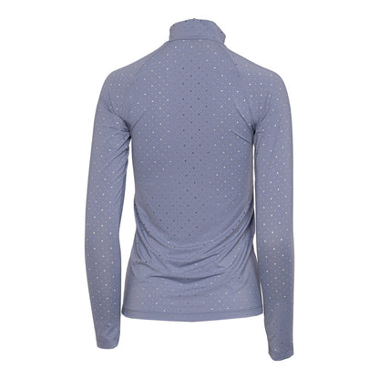 Dapplebay Aircut Mock Neck LS Top-Breeches.com