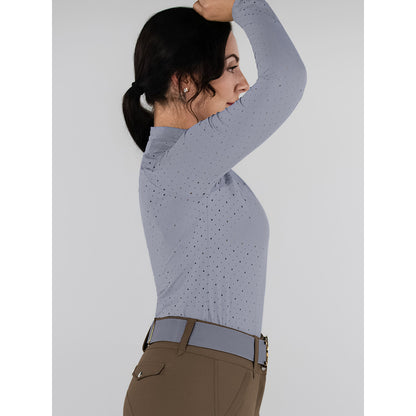 Dapplebay Aircut Mock Neck LS Top-Moonrise