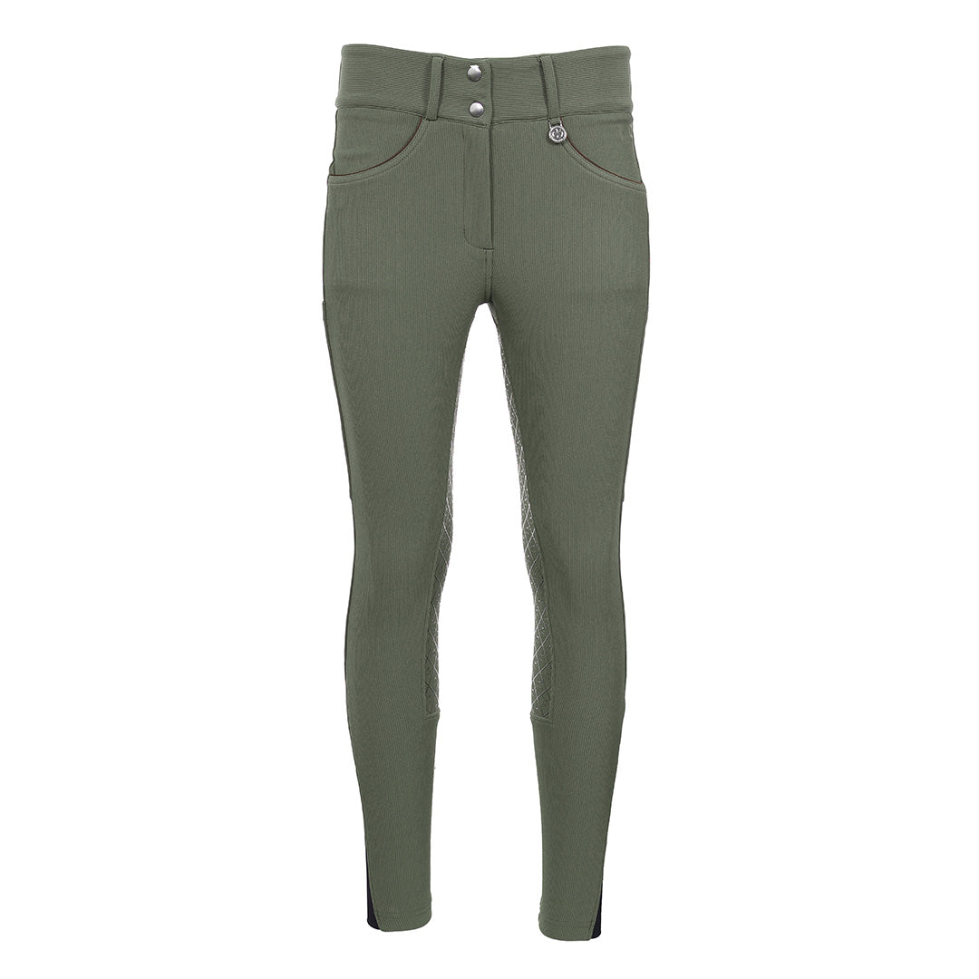 Dapplebay Pro Ribbed Silicone Full Seat Breeches-Breeches.com