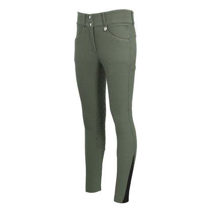 Dapplebay Pro Ribbed Silicone Full Seat Breeches-Breeches.com