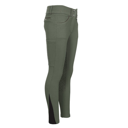 Dapplebay Pro Ribbed Silicone Full Seat Breeches-Breeches.com