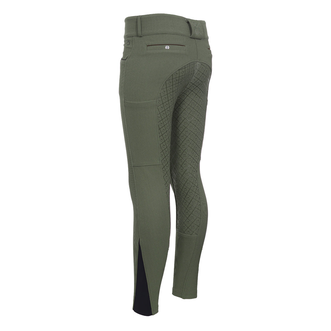 Dapplebay Pro Ribbed Silicone Full Seat Breeches-Breeches.com
