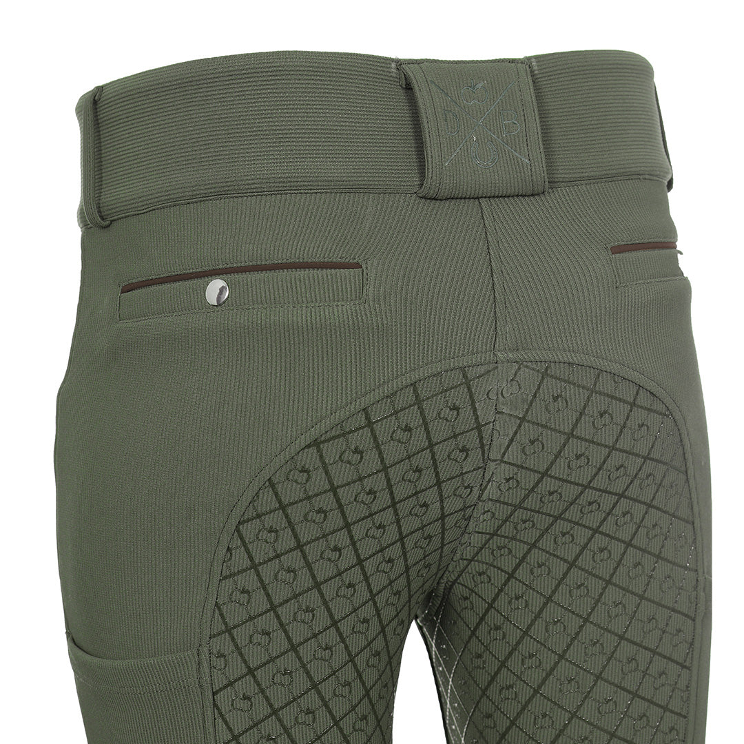 Dapplebay Pro Ribbed Silicone Full Seat Breeches-Breeches.com