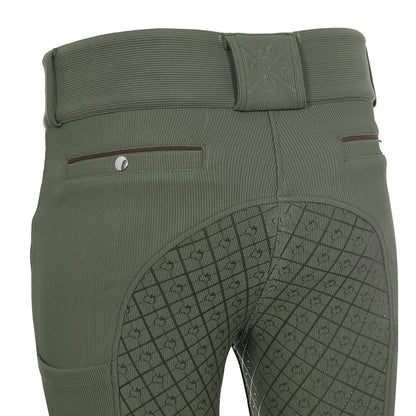 Dapplebay Pro Ribbed Silicone Full Seat Breeches-Breeches.com