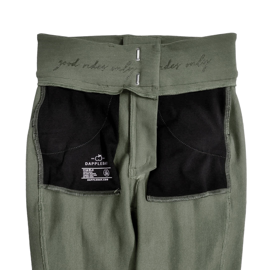 Dapplebay Pro Ribbed Silicone Full Seat Breeches-Breeches.com