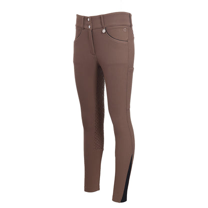 Dapplebay Pro Ribbed Silicone Full Seat Breeches-Breeches.com