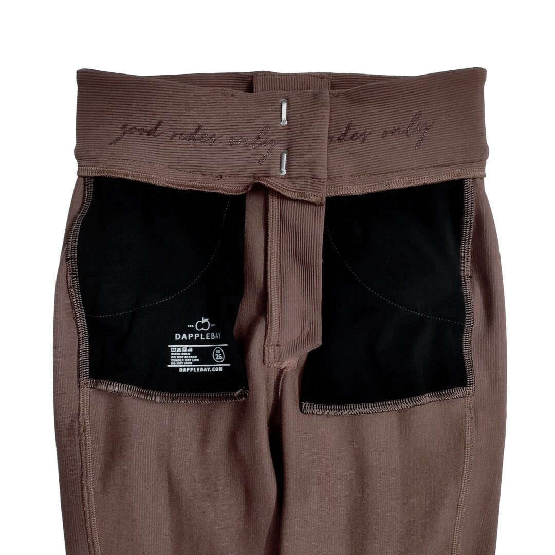 Dapplebay Pro Ribbed Silicone Full Seat Breeches-Breeches.com