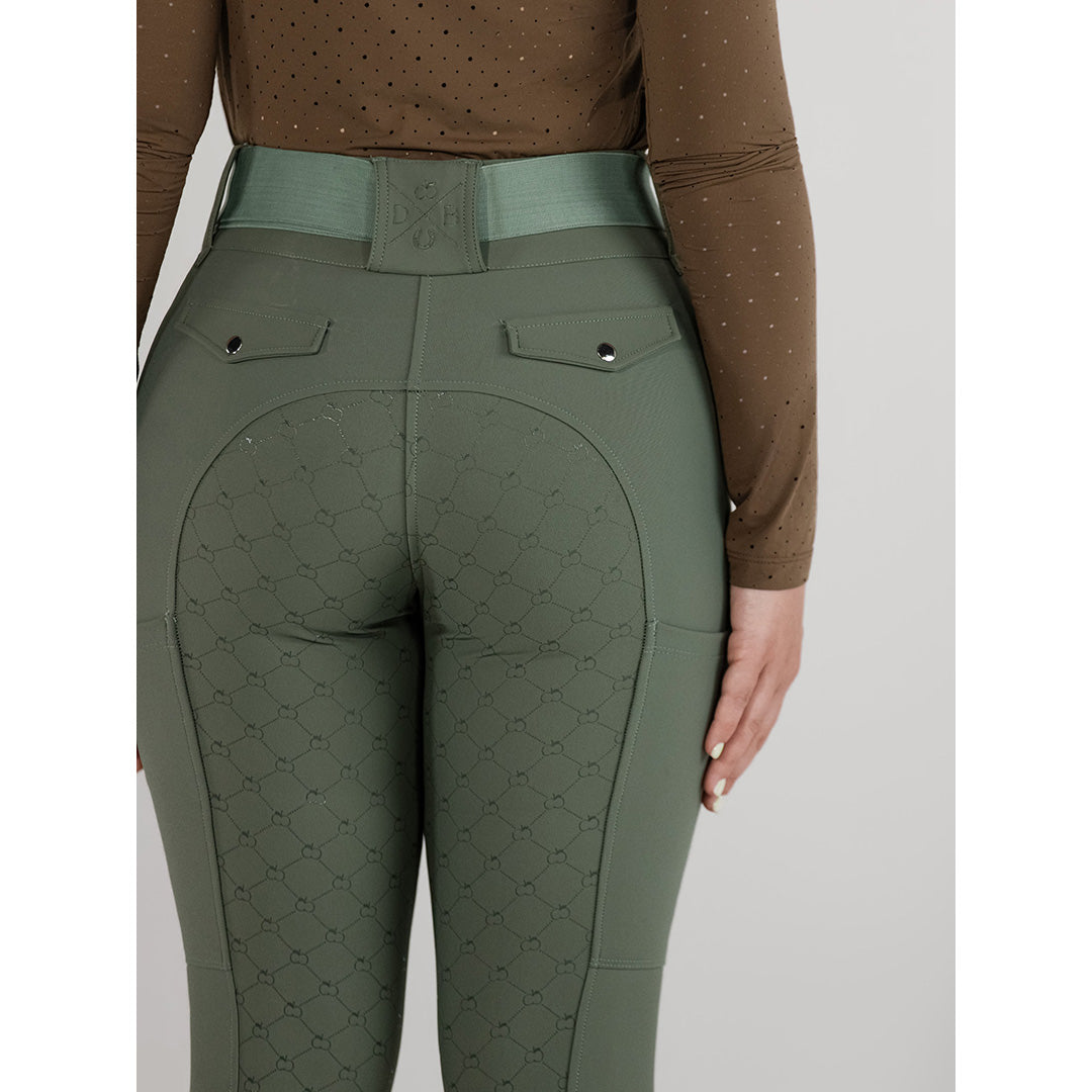 Dapplebay Sport Silicone Full Seat Breeches-Rosemary