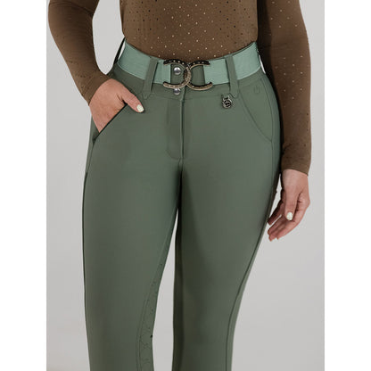 Dapplebay Sport Silicone Full Seat Breeches-Rosemary