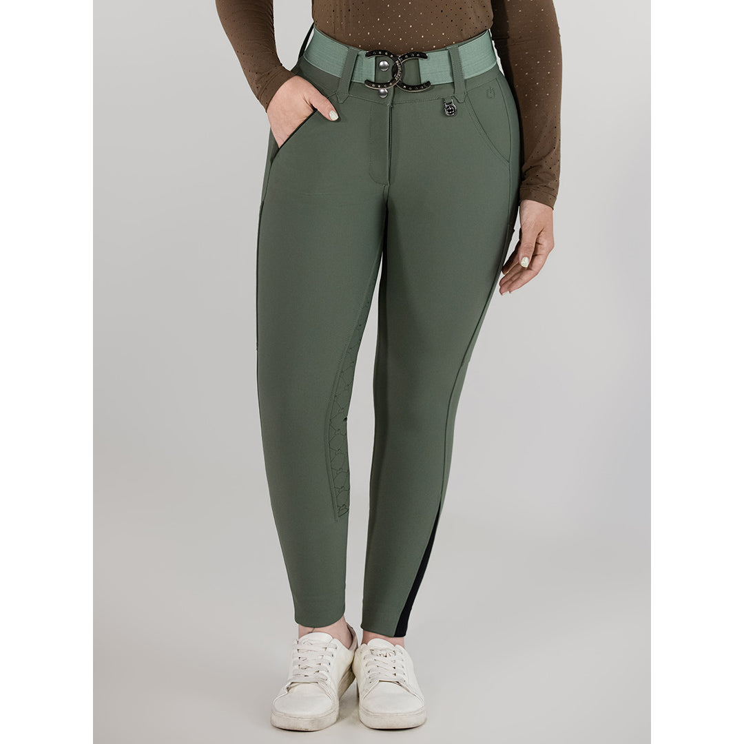 Dapplebay Sport Silicone Full Seat Breeches-Rosemary