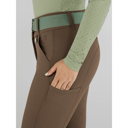 Dapplebay Sport Silicone Full Seat Breeches-Chestnut