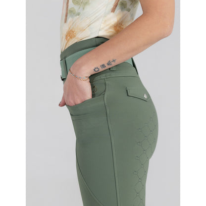 Dapplebay Essential Silicone Full Seat Tights-Rosemary