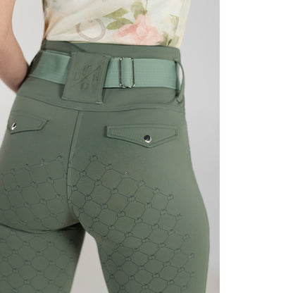 Dapplebay Essential Silicone Full Seat Tights-Rosemary