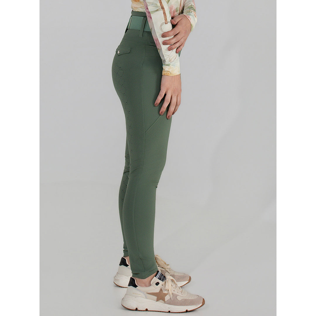 Dapplebay Essential Silicone Full Seat Tights-Rosemary