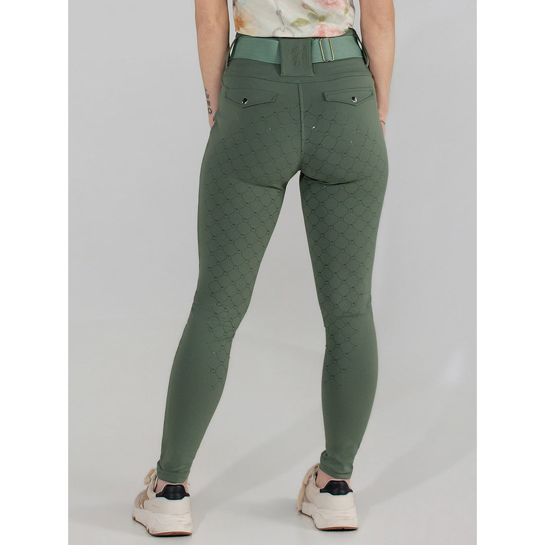 Dapplebay Essential Silicone Full Seat Tights-Rosemary