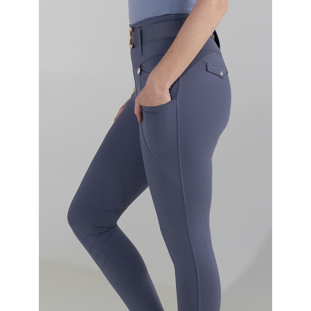 Dapplebay Essential Silicone Full Seat Tights-Purple Dusk