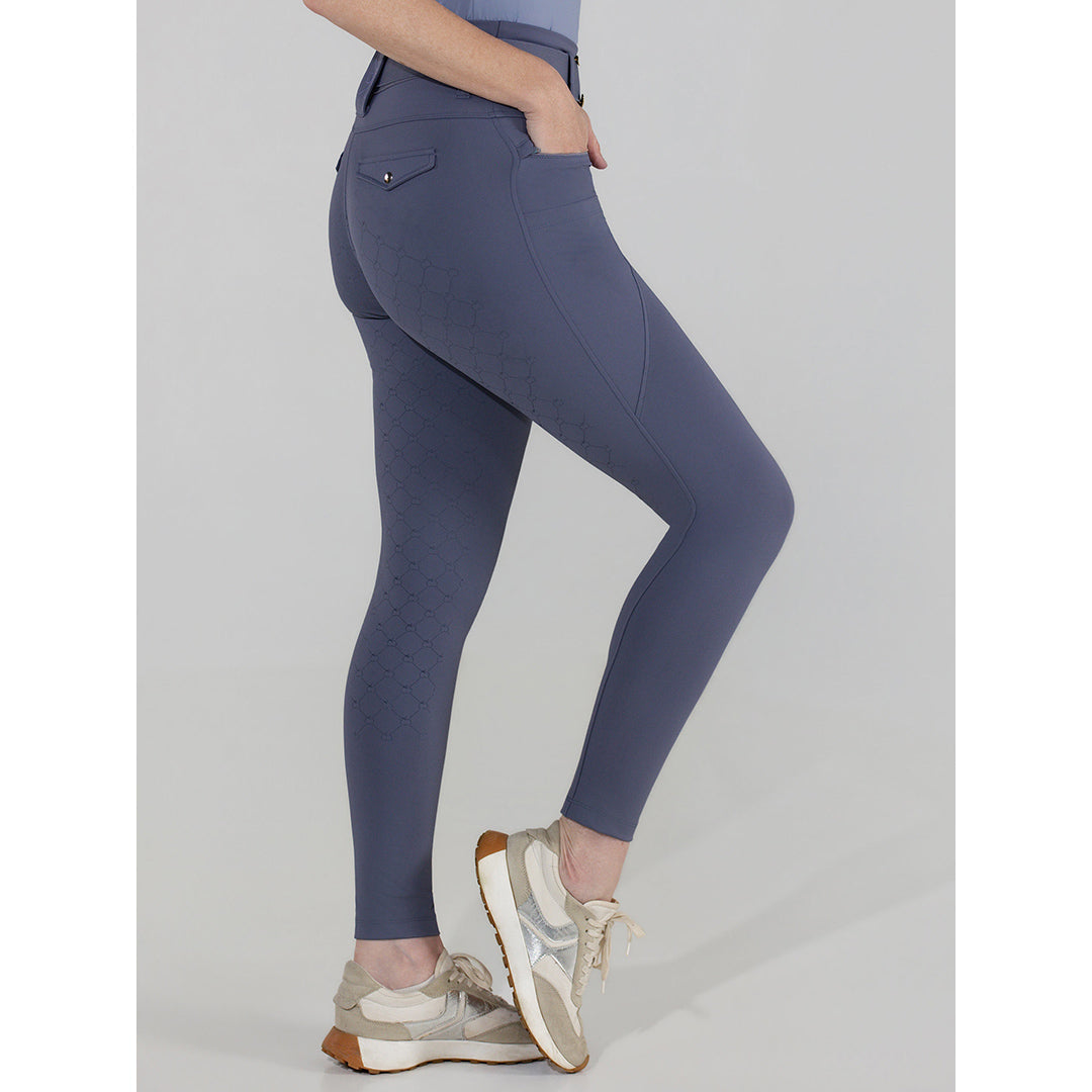 Dapplebay Essential Silicone Full Seat Tights-Purple Dusk