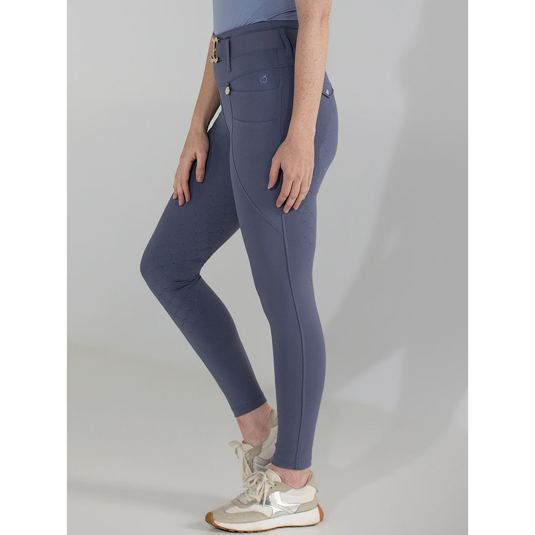 Dapplebay Essential Silicone Full Seat Tights-Purple Dusk