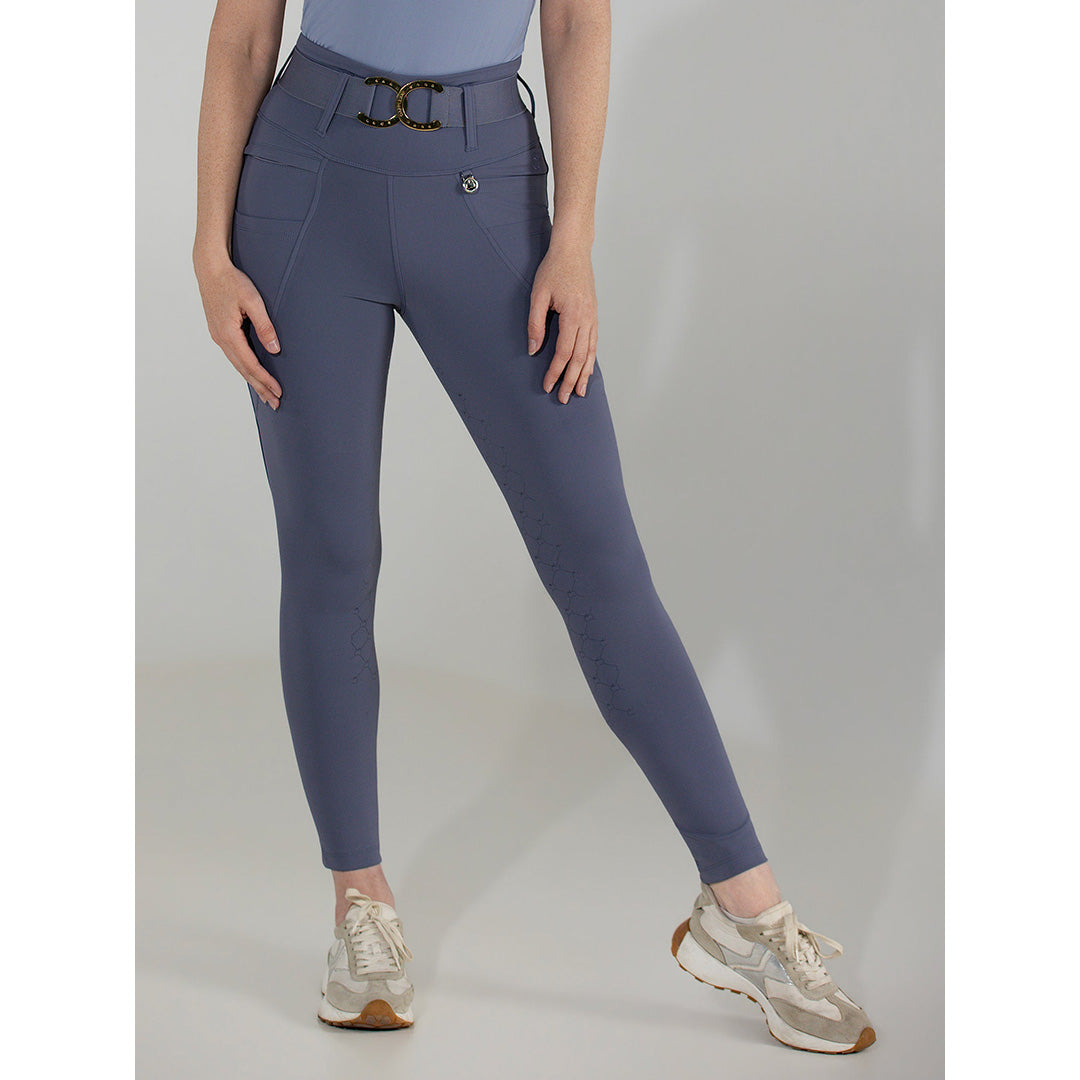 Dapplebay Essential Silicone Full Seat Tights-Purple Dusk