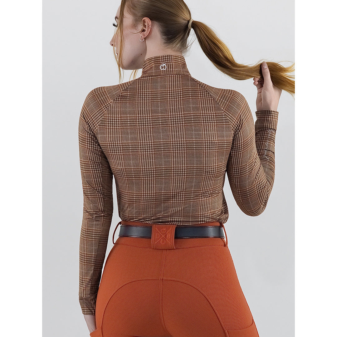 Dapplebay Heirloom 1/4 Zip LS Riding Top