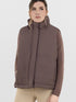 Dapplebay Reversible Puffer Vest-Chocolate
