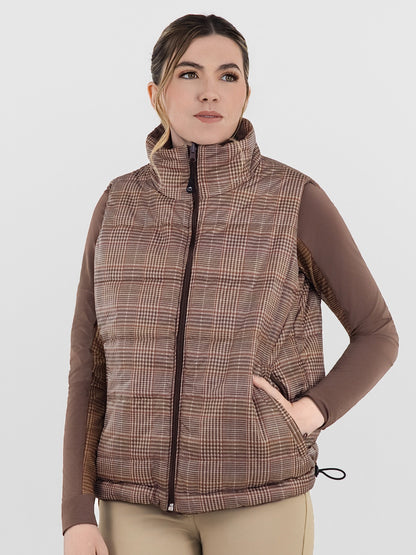 Dapplebay Reversible Puffer Vest-Chocolate