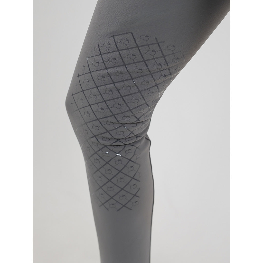 Dapplebay Winter Sport Silicone Knee Patch Breeches-Graphite