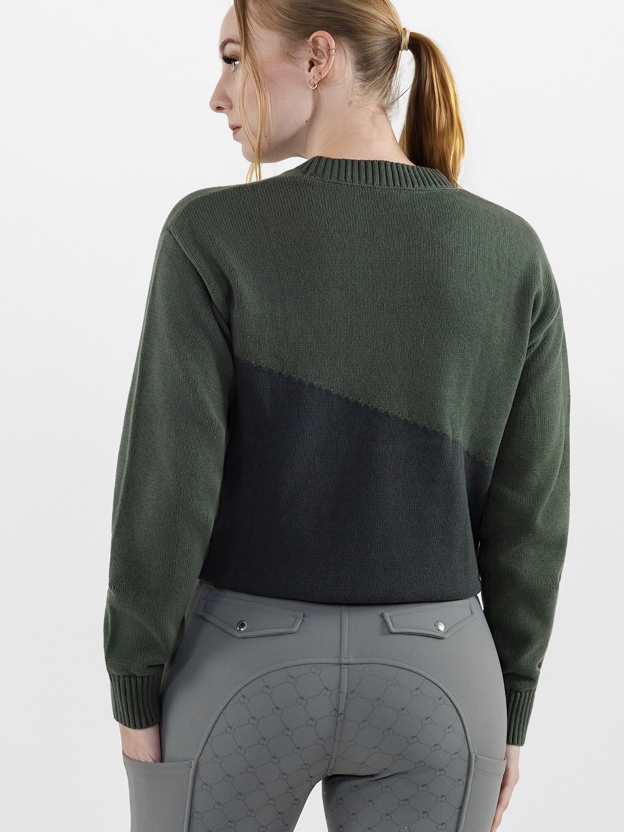 Dapplebay Heirloom Hunt Sweater-Evergreen