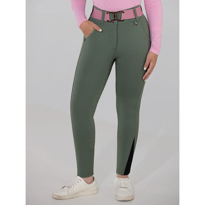 Dapplebay Hybrid Silicone Full Seat Breeches-Rosemary
