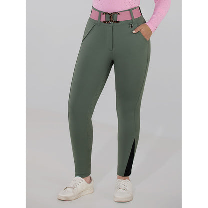 Dapplebay Hybrid Silicone Full Seat Breeches-Rosemary