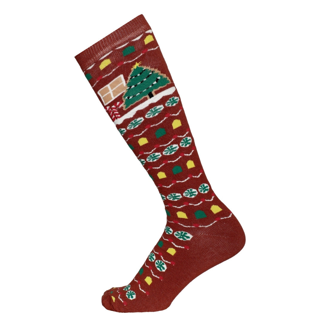 Dapplebay Gingerbread Horse Boot Socks