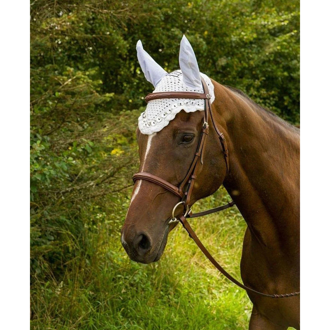 Equine Couture Floral Fly Bonnet