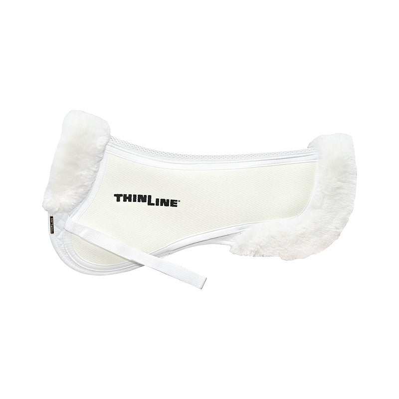 ThinLine Trifecta Cotton Half Pad W/Fleece Rolls - Breeches.com