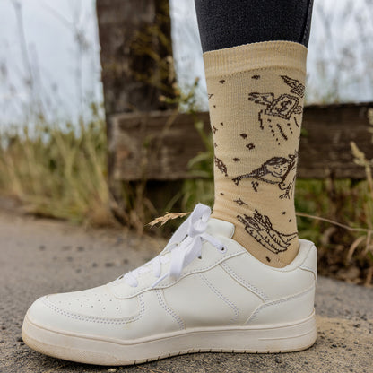 Dapplebay Equestrian Tarot Crew Socks