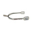 TuffRider Aluminum Bling Spurs With Strap- Pink Crystals- Breeches.com